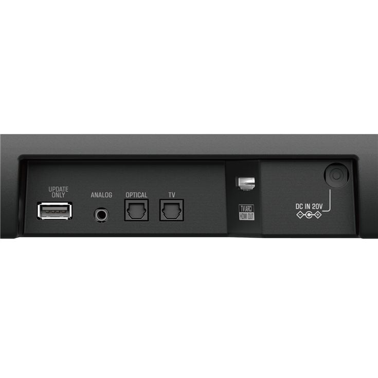 Yamaha SR-C20A Compact Sound Bar With Built-in Subwoofer