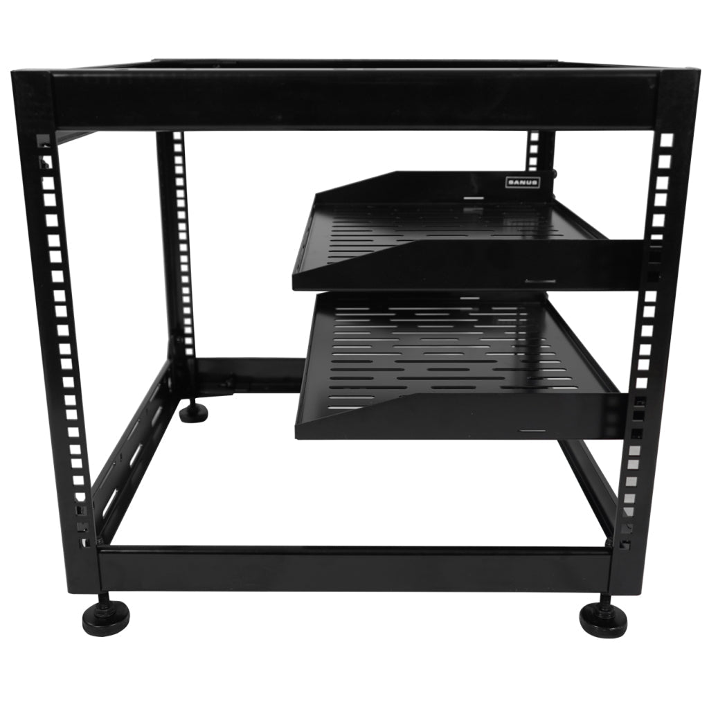 Sanus CFR1610-B110U AV Rack Stackable Open Frame Rack