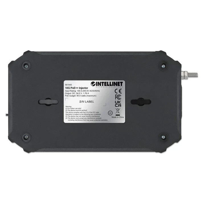 Intellinet 561945 10G PoE++ Injector