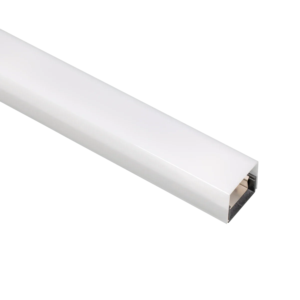 Proluxe PLX-H3EXT65-RGBW-CHAN-4-BK 4FT DEEP ALUMINUM MOUNTING CHANNEL FOR H3 RGBW; INCLUDES LENS