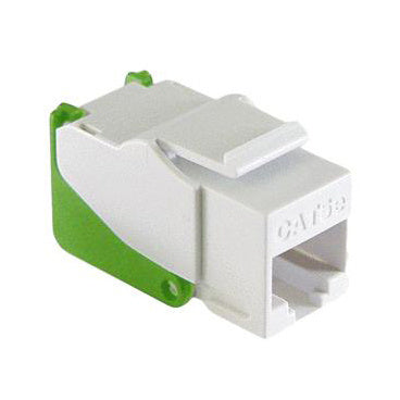 On-Q WP3550WH KEY: SNAP CAT5E RJ45 T568 CONN WHT (M20)