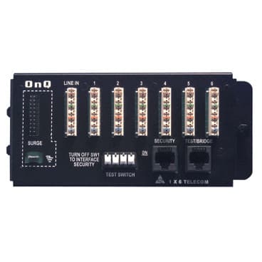On-Q 126706201V1 SW: 1 X 6 TELECOM MODULE