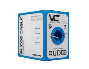Vertical Cable 16/2 500ft Speaker Wire 209-2315 Audio Cable