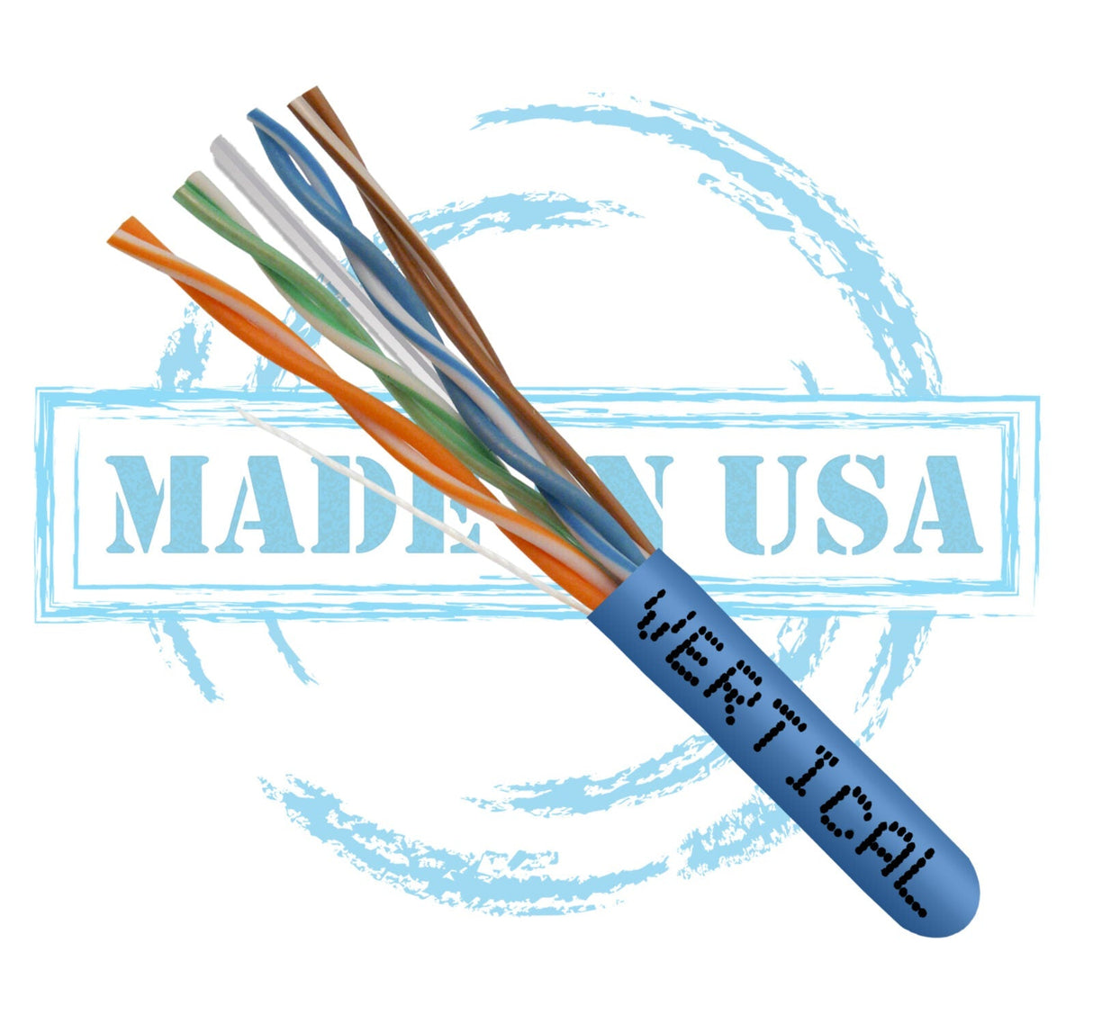 Vertical Cable CAT6 UTP CMP (Plenum-Rated) 1000ft Spool