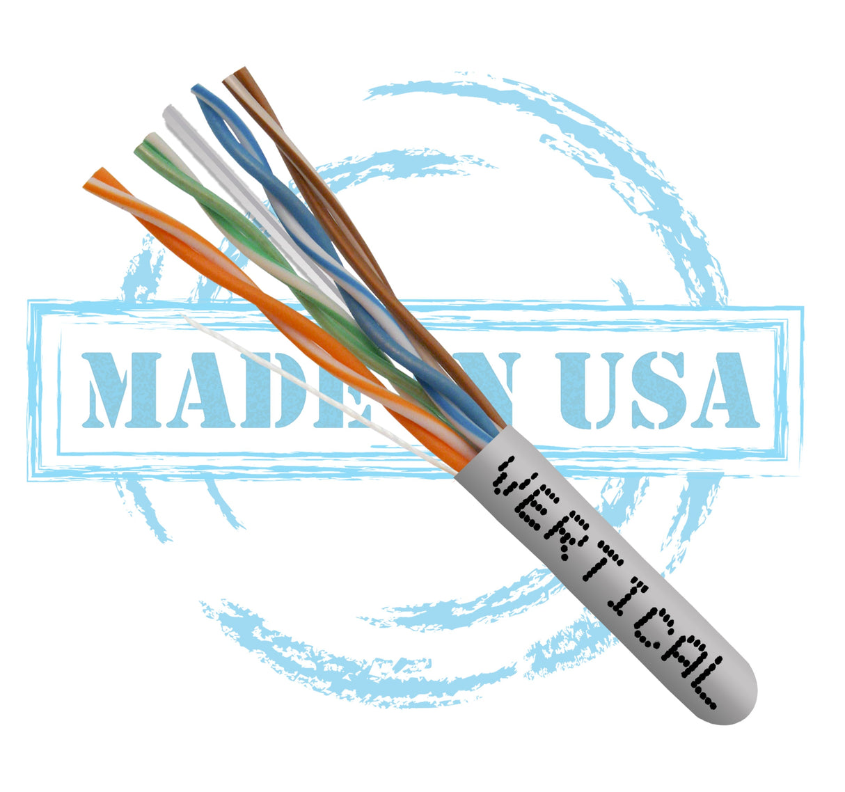 Vertical Cable CAT6 UTP CMP (Plenum-Rated) 1000ft Spool