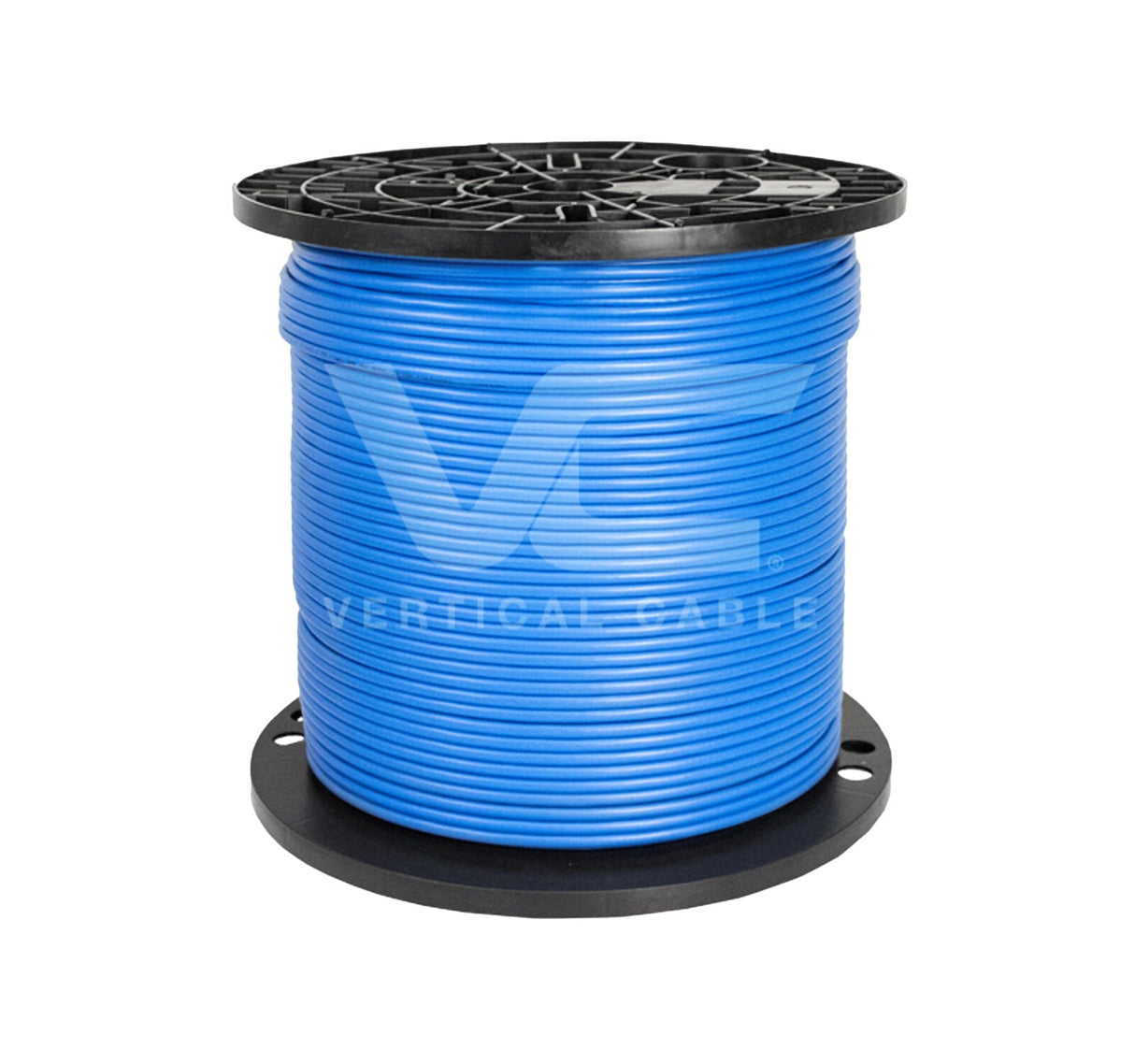 Vertical Cable Cat6A UTP 23 AWG/4 PAIR Plenum 1000ft Spool Blue