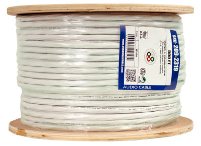 Vertical Cable 12/4 500ft Speaker Wire 209-2319 Audio Cable