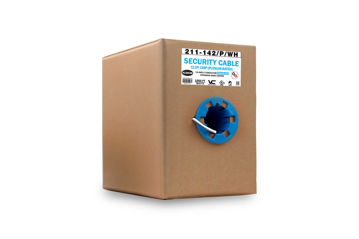 Vertical Cable 14/2 Plenum 500 ft 211-142/P/5WH