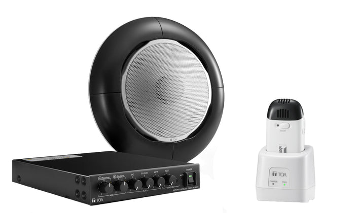 TOA IR-802PA Kit model 1pcs IR-802T CU & 1pcs IR-820SP Y & 1pcs IR-310M Y & 1pcs IR-310BC US & 1pcs IR-200BT-2Y