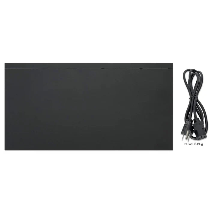 Intellinet 561891 24-Port Gigabit Ethernet PoE+ Switch with 2 SFP Ports