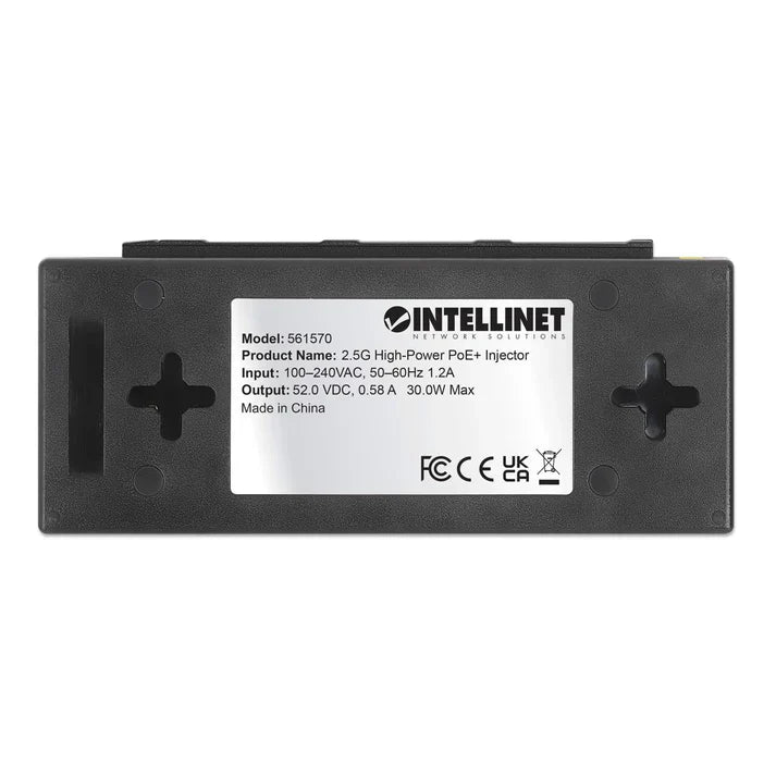 Intellinet 561570 2.5G High-Power PoE+ Injector