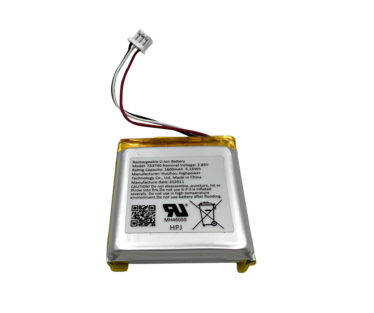 2GIG EDGE panel Replacement Battery 2GIG-EDG-BATT