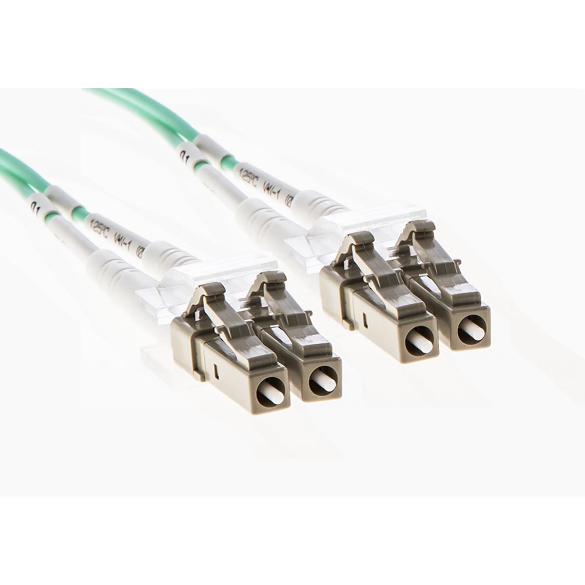Cleerline 3DOM3LCLC02m Duplex Patch Cable, LC/UPC-LC/UPC, OM3, 3.0 mm Riser, 2 m / 6.6 ft Per Each
