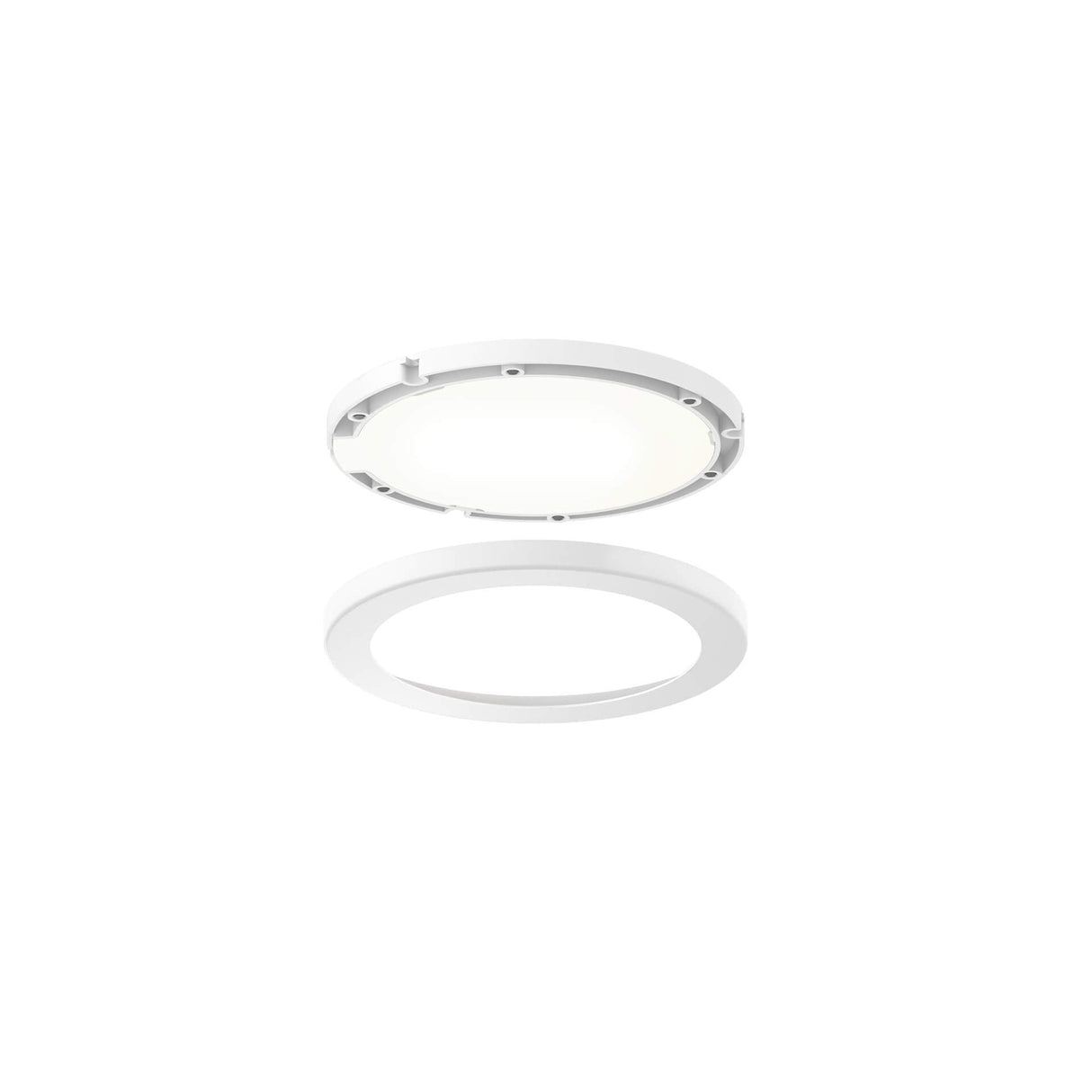 DALS 4006-WH 12V Round Slim Puck