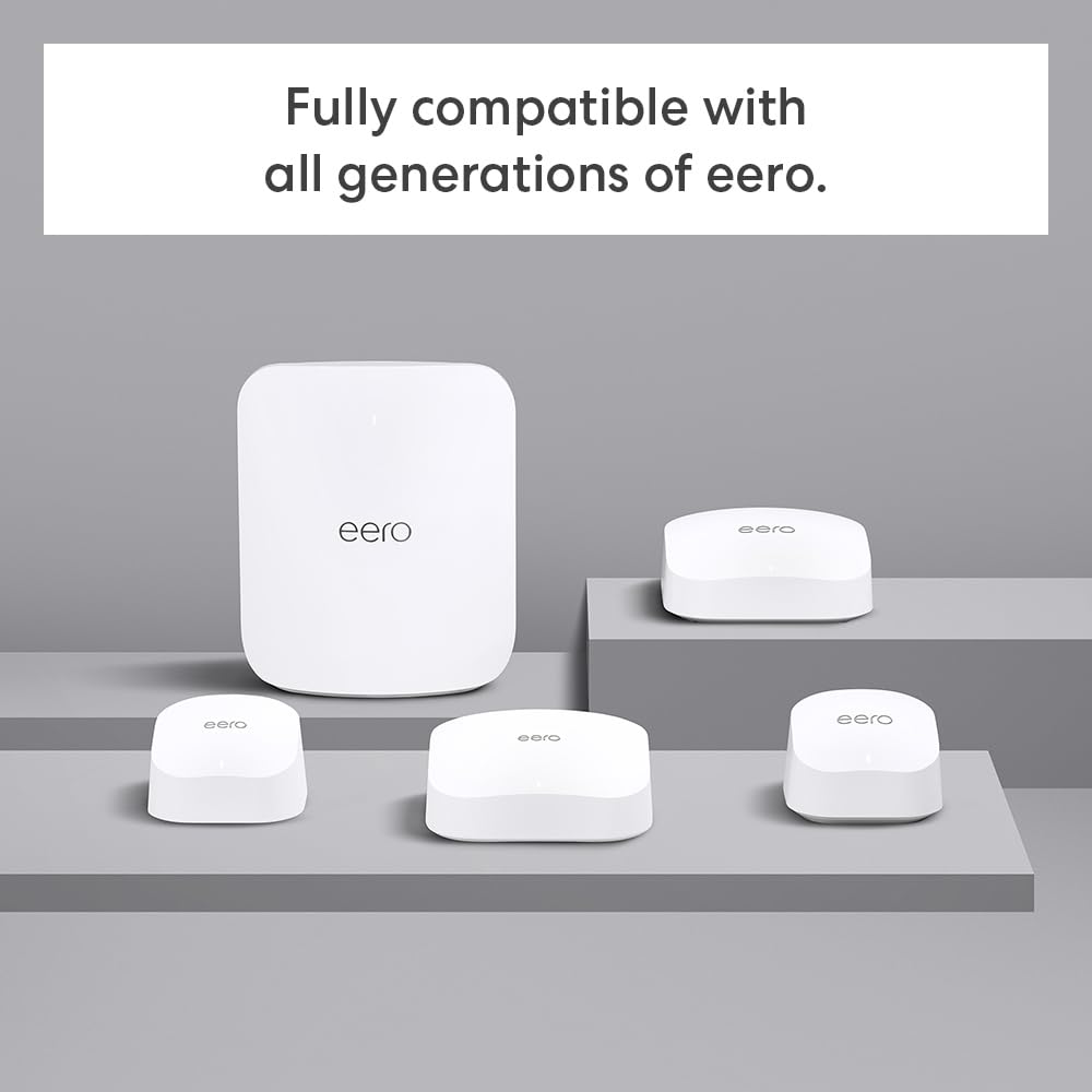 Eero 7 Dual-Band Mesh Wi-Fi 7 router, 1-pack