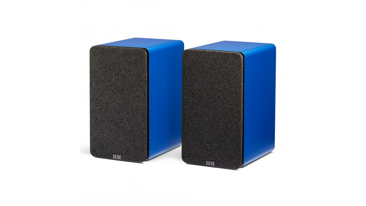 Elac 4.5" Debut ConneX Powered Monitor Speakers - Royal Blue, Pair