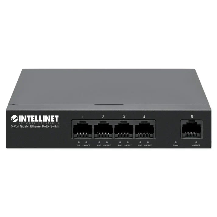 Intellinet 561792 5-Port Gigabit Ethernet PoE+ Switch