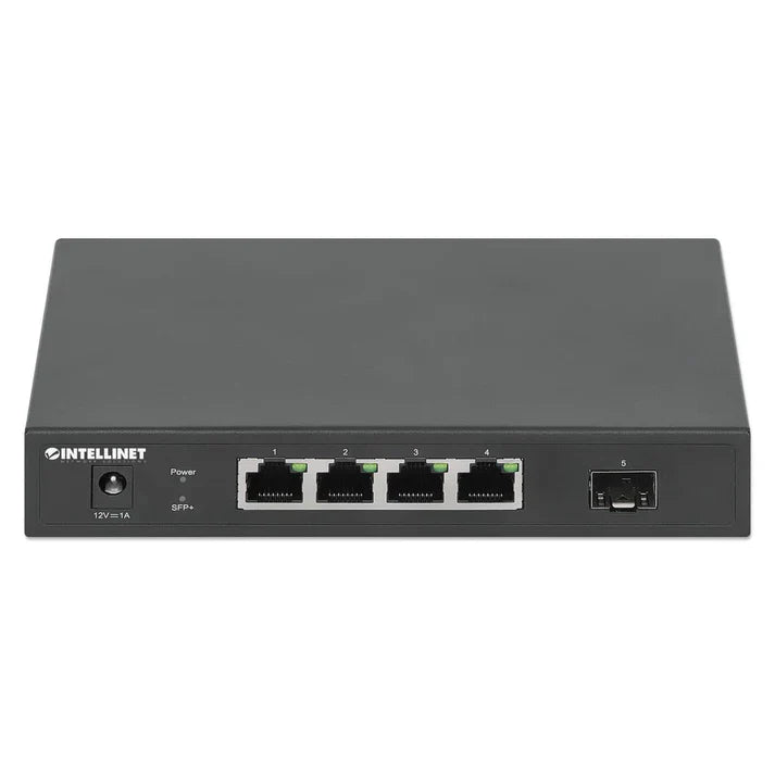 Intellinet 562058 5-Port Switch with 4 x 2.5G Ethernet Ports and 1 SFP+ Uplink