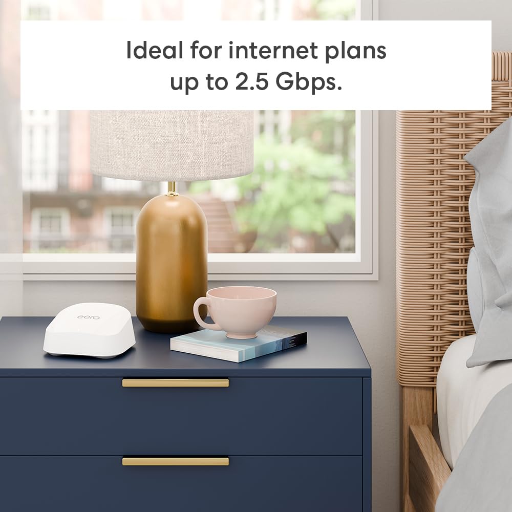 Eero 7 Dual-Band Mesh Wi-Fi 7 router, 1-pack