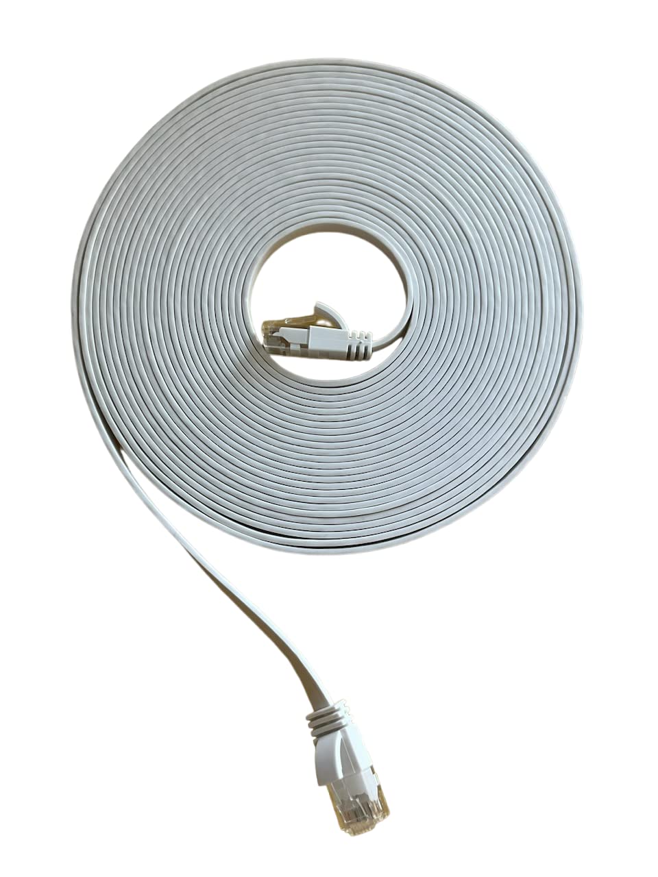 On-Q AC3610FWH 100 FOOT CAT6 FLAT PATCH CABLE
