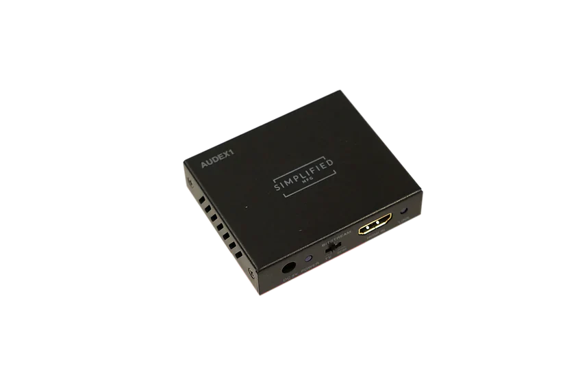 Simplified AUDEX1 HDMI Audio Extractor