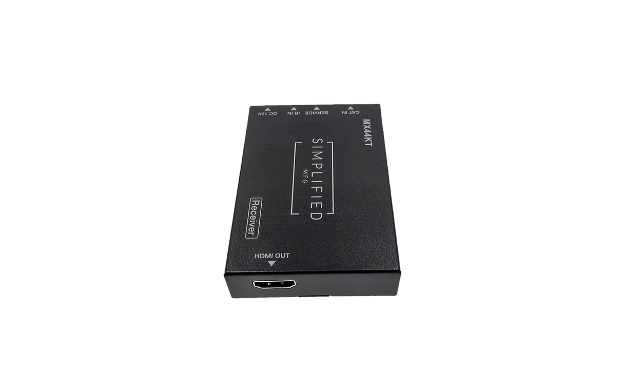 Simplified MX44KT Scaling 50m 4K 4x4 HDMI Matrix Kit over CAT5e/6/7