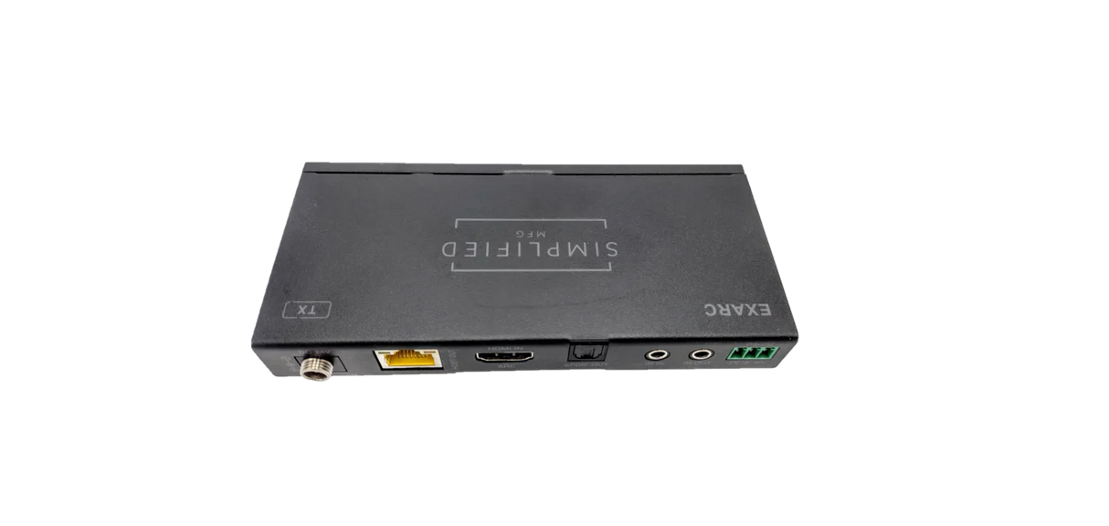 Simplified EXARC 4K HDMI 40m/131 ft. on Cat6/Cat 5e 18Gbps extender