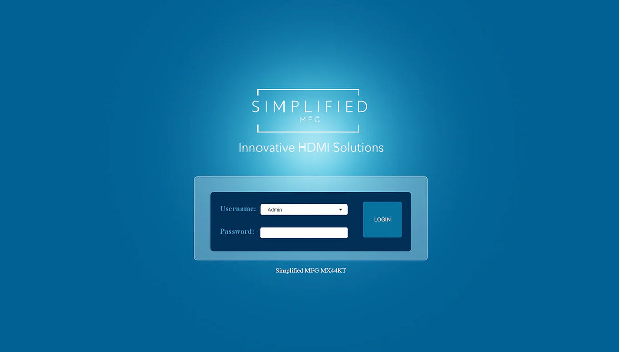 Simplified MX44KT Scaling 50m 4K 4x4 HDMI Matrix Kit over CAT5e/6/7