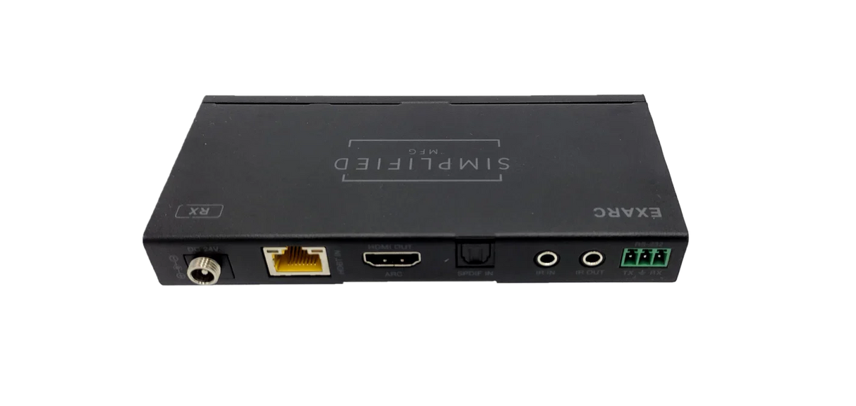 Simplified EXARC 4K HDMI 40m/131 ft. on Cat6/Cat 5e 18Gbps extender