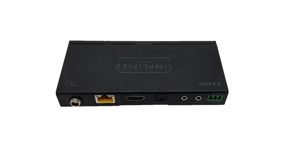 Simplified EXARC 4K HDMI 40m/131 ft. on Cat6/Cat 5e 18Gbps extender
