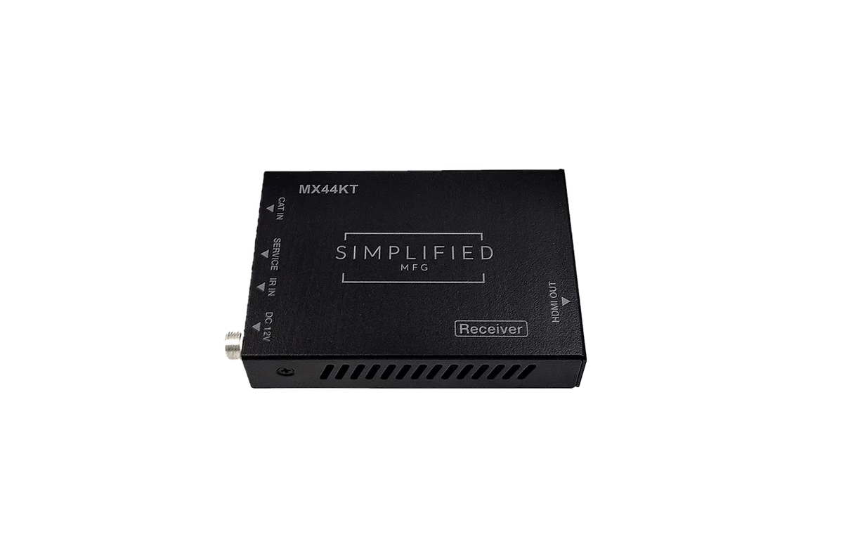 Simplified MX44KT Scaling 50m 4K 4x4 HDMI Matrix Kit over CAT5e/6/7