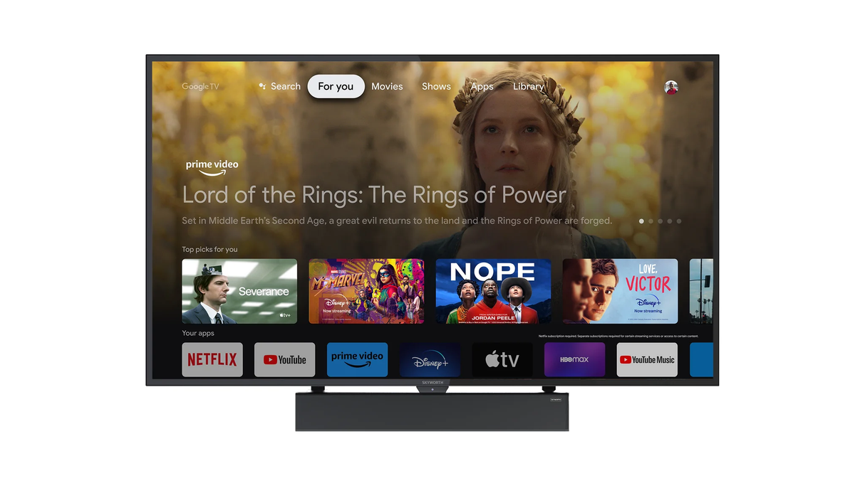 Skyworth 65S1/75S1 65"/75" Clarus S1 Full Sun Outdoor LED 4K Google TV