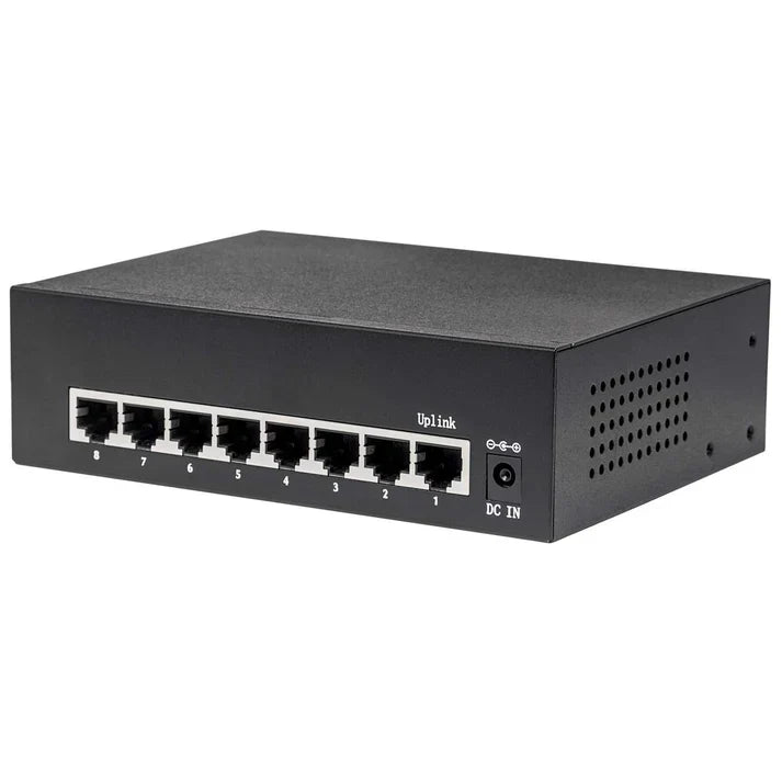 Intellinet 561204 8-Port Gigabit Ethernet PoE+ Switch