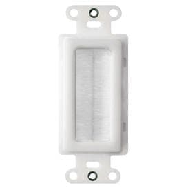 On-Q WP1026WHV1 BRUSH STRAP W/O WALL PLATE - WHT