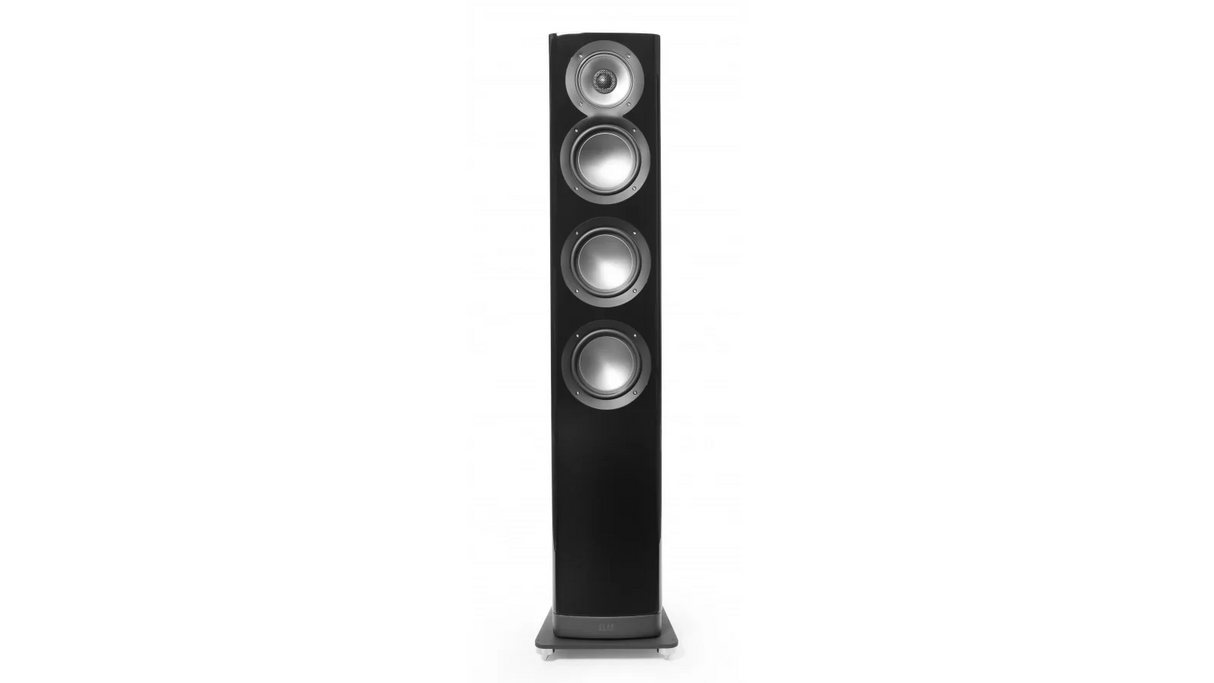 Elac 5.25" Navis ARF51 Powered Floorstand Loudspeakers - Gloss Black, Each