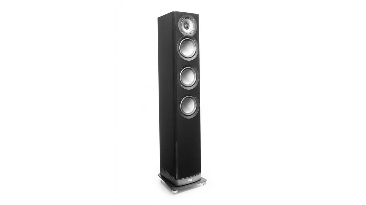 Elac 5.25" Navis ARF51 Powered Floorstand Loudspeakers - Gloss Black, Each