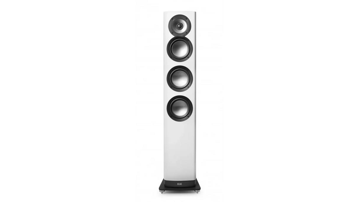 Elac 5.25" Navis ARF51 Powered Floorstand Loudspeakers - Gloss White, Each