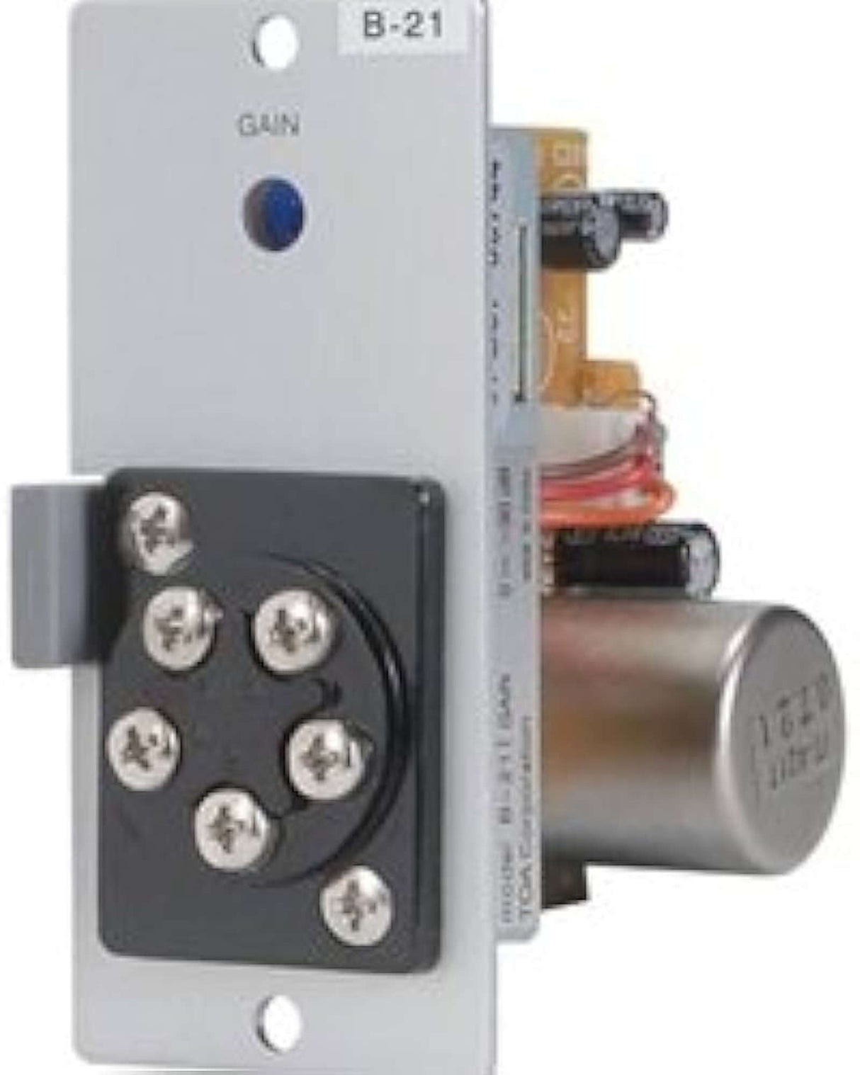 TOA B-21S 900 Series Balanced Line Input Module 10KΩ Transformer Remote Volume Control Screw Terminals