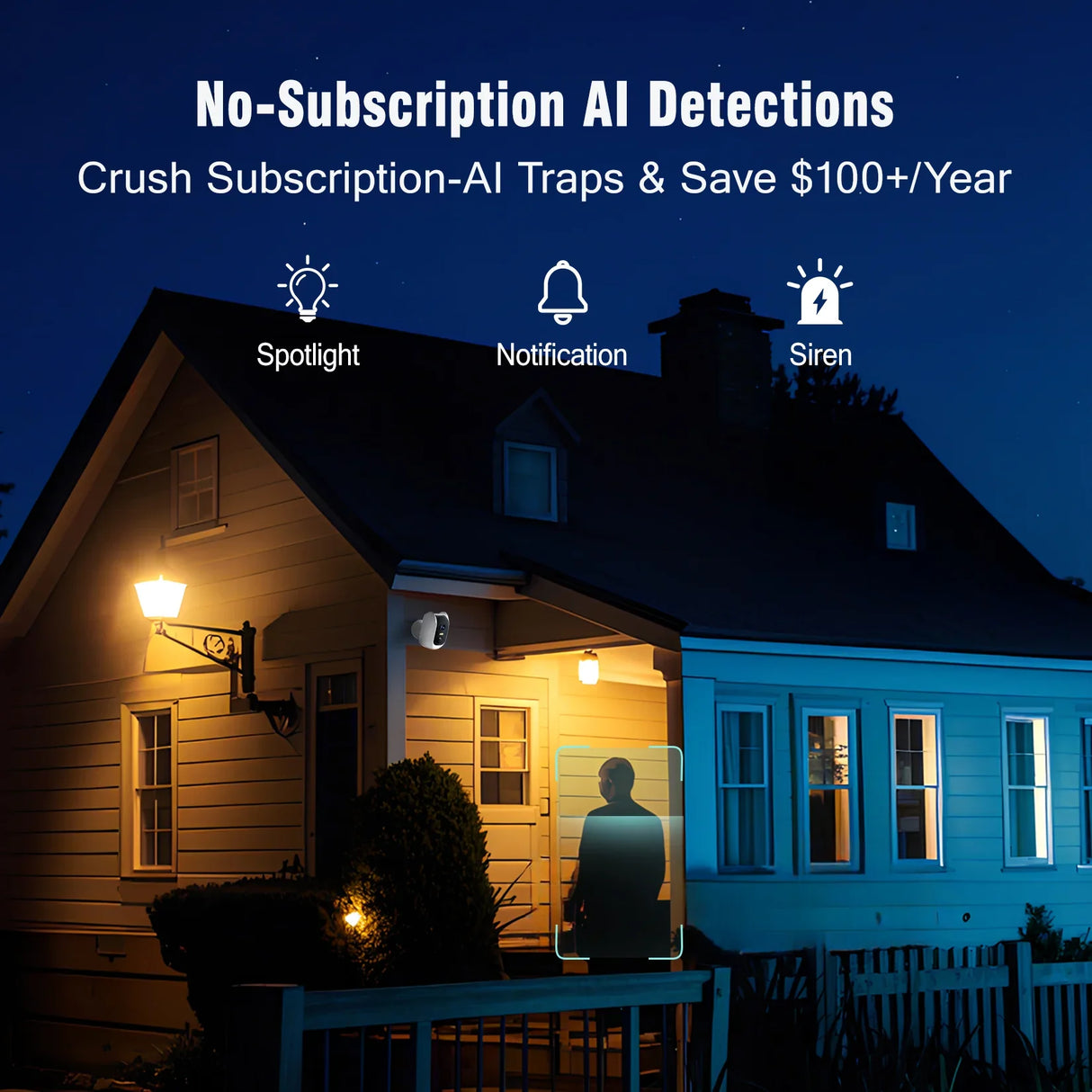 Cinmoore BC3U WiFi Battery Camera