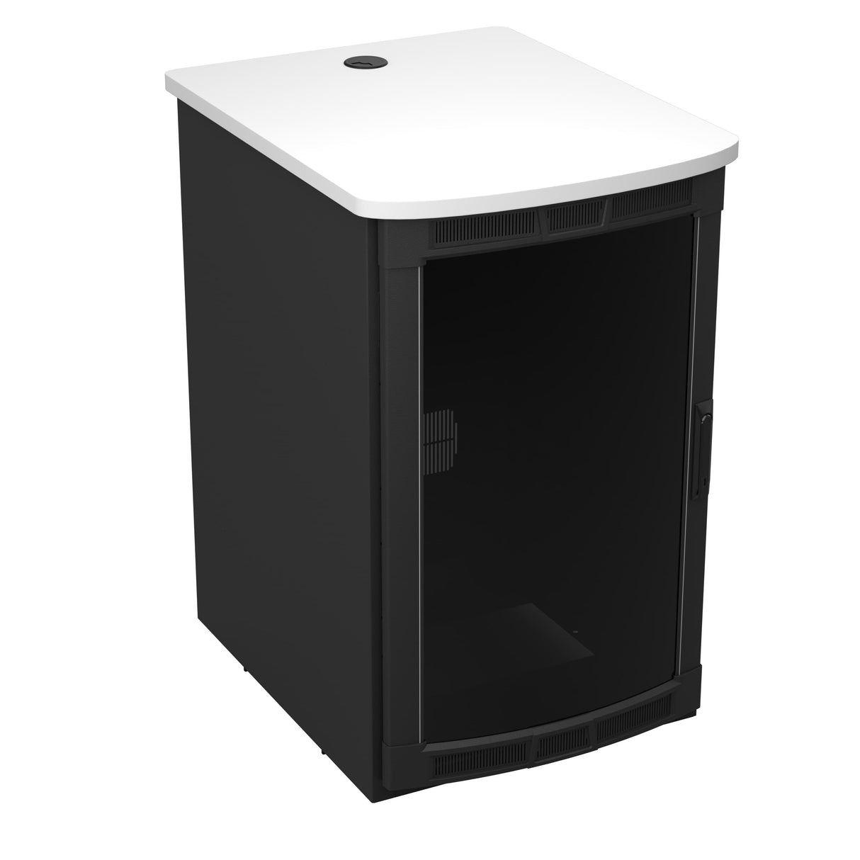 Middle Atlantic BGR-25SA27MDK-D8 25SP,27DEEP,PLEXI DOOR & DES WHITE TOP
