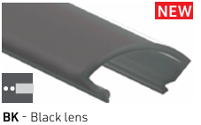 Lumentruss 2201 Series Angled Channel, BLACK