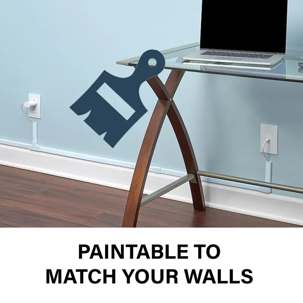 Sanus CCS2KWH 10-Piece 48in x 1in PVC Cord/Cable Organization Kit. PANDUIT