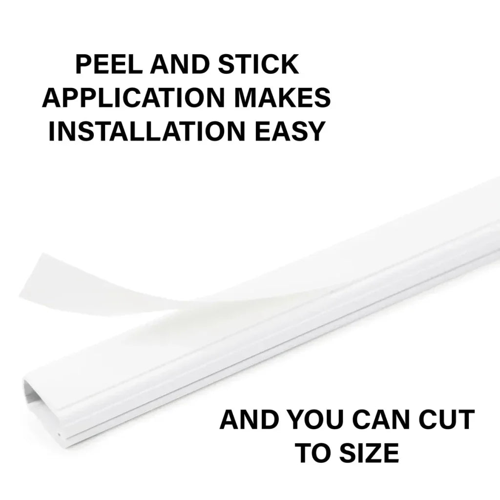 Sanus CCS2KWH 10-Piece 48in x 1in PVC Cord/Cable Organization Kit. PANDUIT