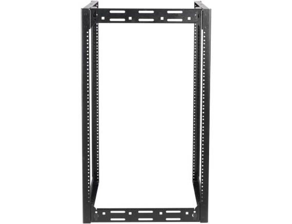 Sanus CFR1620-B1 20U AV Rack Stackable Open Frame Rack