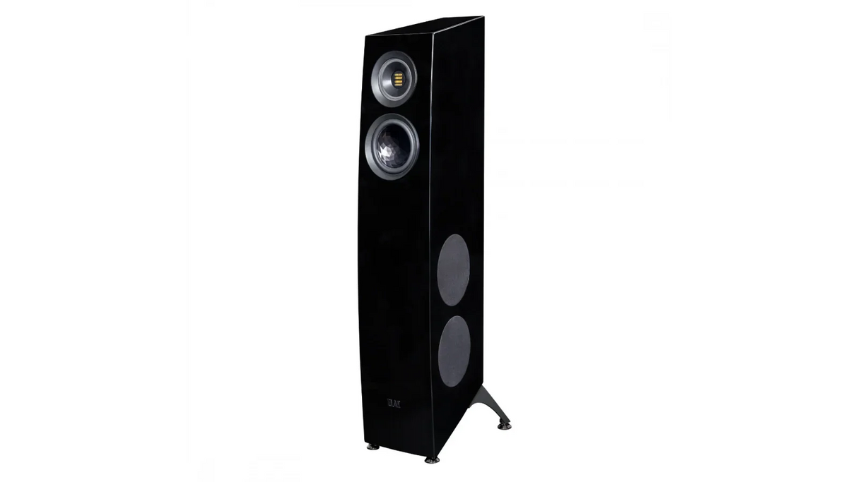 Elac 6" Concentro S 507 Floorstanding Speaker - Gloss Black, Each