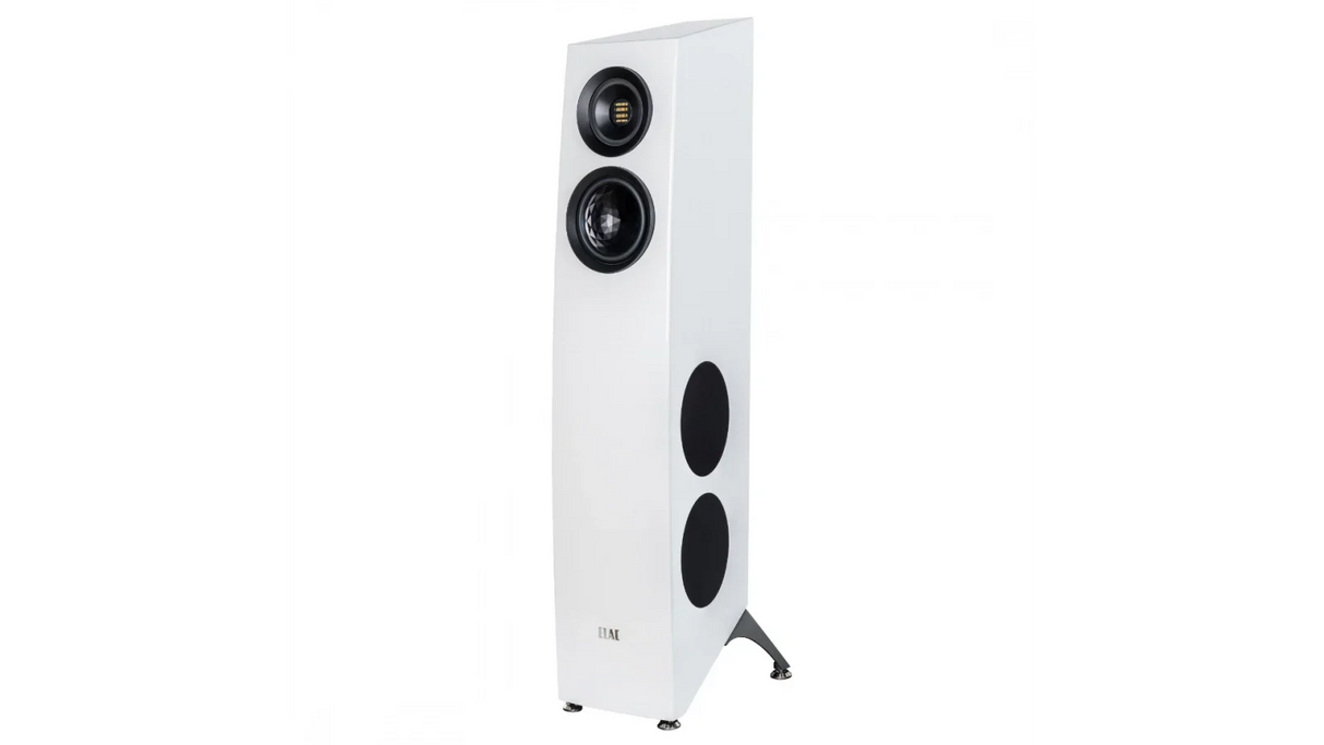 Elac 6" Concentro S 507 Floorstanding Speaker - Gloss White, Each