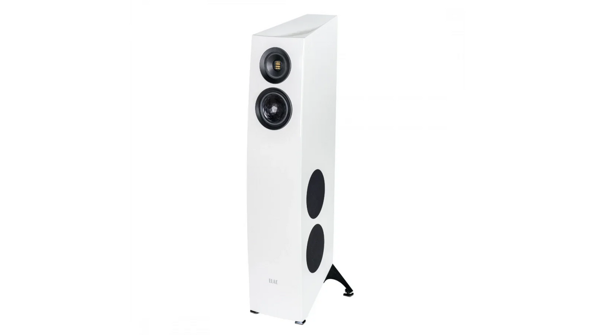 Elac 7" Concentro S 509 Floorstanding Speaker - Gloss White, Each