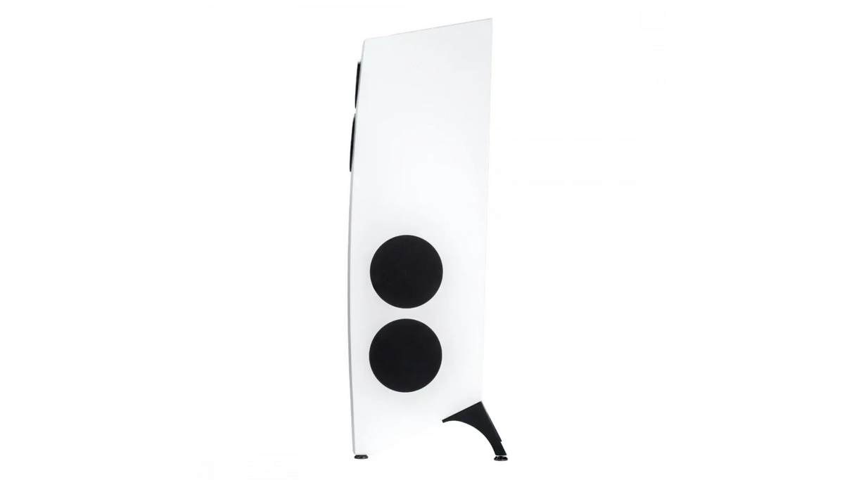 Elac 7" Concentro S 509 Floorstanding Speaker - Gloss White, Each