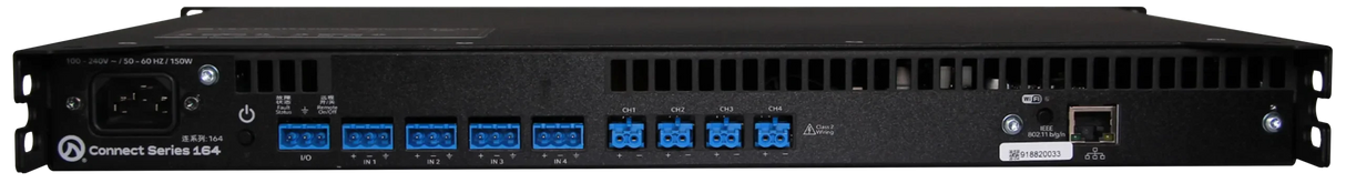 LEA CS164 Smart AMP | 4 Channels | 160 Watts Per Channel
