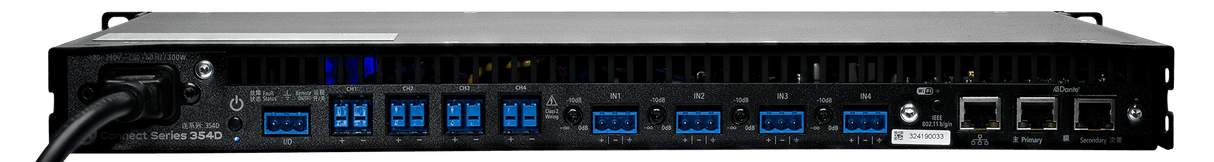 LEA CS354D-G Smart AMP | 4 Channels | 350 Watts Per Channel